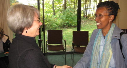 Roberta Iverson and Martha Kuwee Kumsa